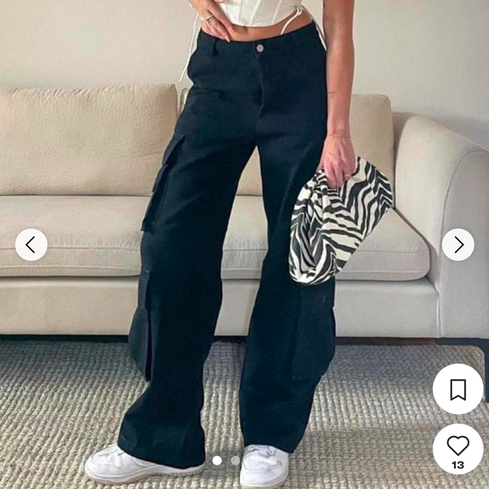 Rumored Union Cargo Pants - black
